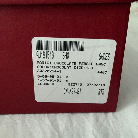 Salvatore Ferragamo Dark Brown Leather Loafers Men’s Size 13 - Picture 8 of 8